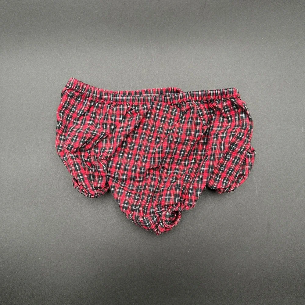 American Living Baby Girls Dress &‎ Bloomer Set Plaid 6M 